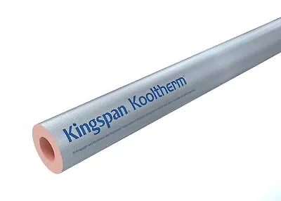 £10.39 • Buy Kingspan Kooltherm 15mm Thick 42mm Bore X 1m Foil Faced Pipe Insulation (36)