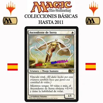 MTG Ascendente De Serra BASIC COLLECTIONS <2011 SPANISH NM Serra Ascendant • $24.38