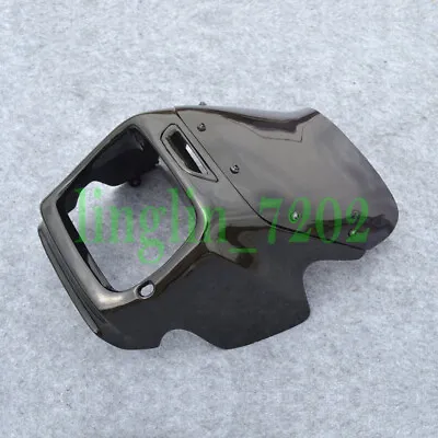 Bright Black Upper Fairing Cowl Windscreen Nose Fit For KAWASAKI ZRX1100 ZRX1200 • $119