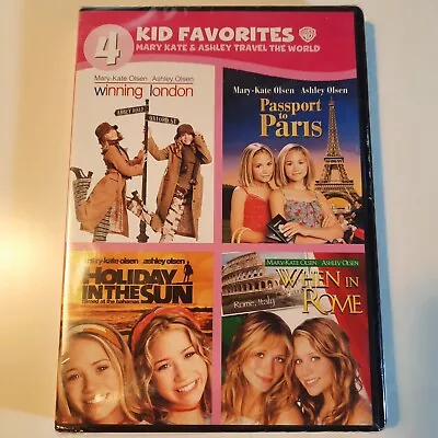 Mary-Kate And Ashley Olsen Travel The World Passport To Paris When In Rome DVD • $15.17