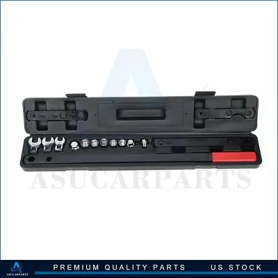 $43.99 • Buy NEW Wrench Serpentine Belt Tension Tool Kit Automotive Repair Set Socket 16Pcs
