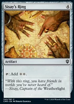 Magic The Gathering MTG Sisay's Ring (340) Commander Legends   NM • $0.99