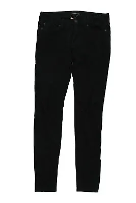 For All Mankind Women's Jeans W 27 In Black Viscose With Polyester Elastane • £7.40
