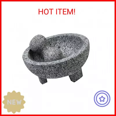 IMUSA USA Granite Molcajete Spice Grinder 6-Inch Gray • $25.98