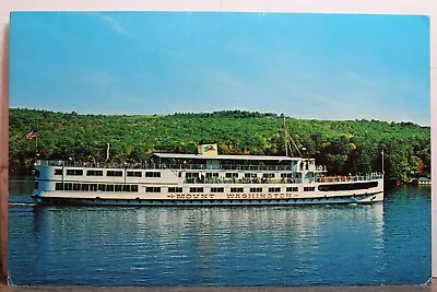 New Hampshire NH Lake Winnipesaukee MV Mount Washington Postcard Old Vintage PC • $0.50