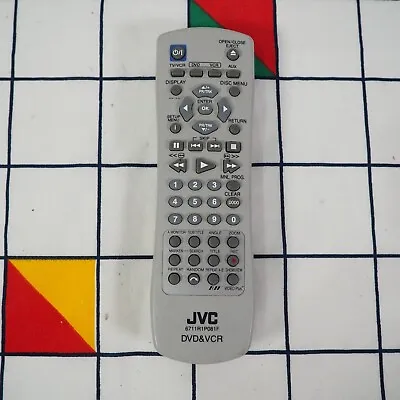 £14.99 • Buy Jvc Dvd Vcr Combination Remote 6711r1p081f Hrxv28 Hrxv28se Hrxv28sek Hrxv45sek