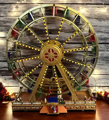 Mr Christmas World's Fair Ferris Wheel Gold Label Collection Tested MIB • $79.95