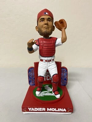 $95 • Buy Yadier Molina St Louis Cardinals All-Time Catcher Putout Record Bobblehead #422