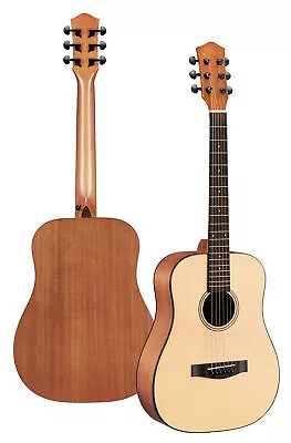 Donner 36  Acoustic Guitar 3/4 Size Dreadnought Bundle With Bag Tuner | Refurb • $81.89