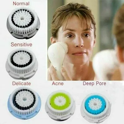 Facial Brush Head Replacements Fit Mia 123 Aria Smart Fits All Clarisonic • $9.14