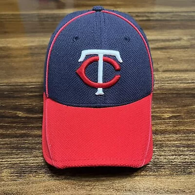 Minnesota Twins Hat Cap New Era Stretch Fit S/M Fitted 39Thirty Baseball MLB • $12.98