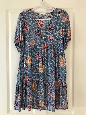 $51 • Buy Arnhem Leilani Mini Dress Floral Reef 6