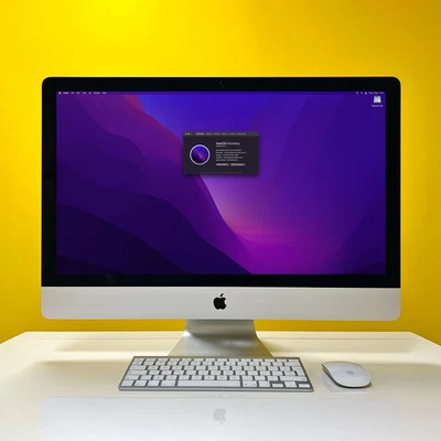 £450 • Buy Apple IMac 27” (2015) 3.2GHz Quad-Core Intel Core I5