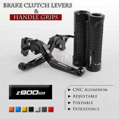 Adjust Folding Brake Clutch Levers Handle Grips Set For KAWASAKI Z900RS 18-19 • £40.79