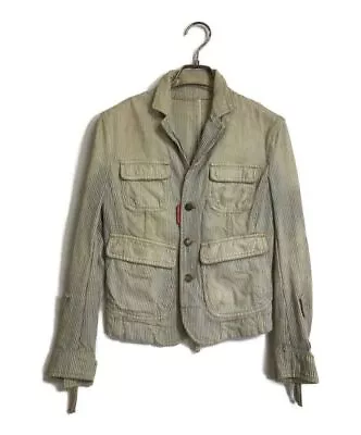 Dsquared2 Konoe Period Hickory Denim Jacket Size M • $102.96