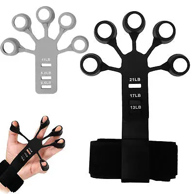 $14.19 • Buy Finger Strengthener,Grip Strength Trainer,6 Resistant Level Finger Exerciser