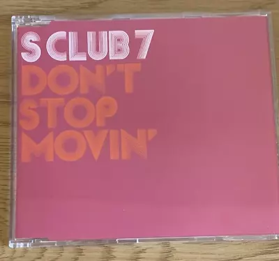 S CLUB 7 Don’t Stop Movin’- Rare Promo CD Excellent Condition Free Postage • $42.40