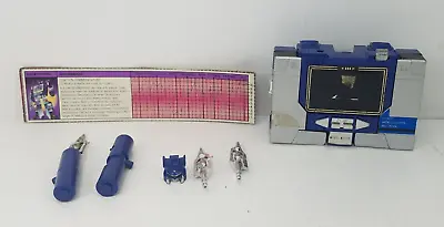 Soundwave 100% Complete (HEAD DETACHED) 1985 VTG G1 Transformers Action Figure • $82.09