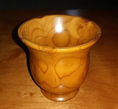 Dovecote Woodworking Reclaimed Pacific Yew Wood Hand Turned Vase Wood • $24.99