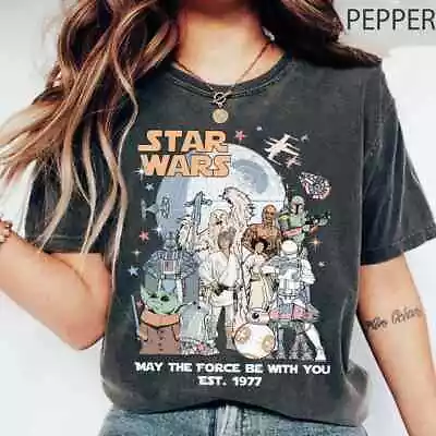 Vintage Disney Star Wars Shirt Star Wars Shirt Star Wars A New Hope Faded • $7.98