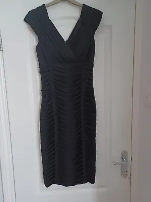 JAX Black Occasion Dress Size 6 • £12.95