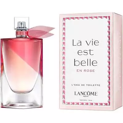 Lancome La Vie Est Belle En Rose 100ml Edt Spray - New Boxed & Sealed - Free P&p • £109.95