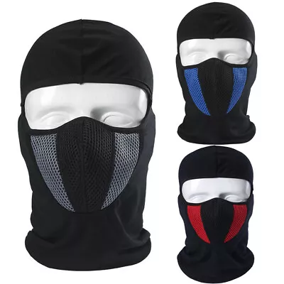 Balaclava Full Face Mask UV Protection Winter Cap Outdoor Tactical Hat Men Women • $2.99