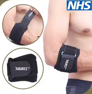£3.89 • Buy Alikes Tennis Elbow Support Brace Golfer's Strap Epicondylitis Clasp Lateral Gym