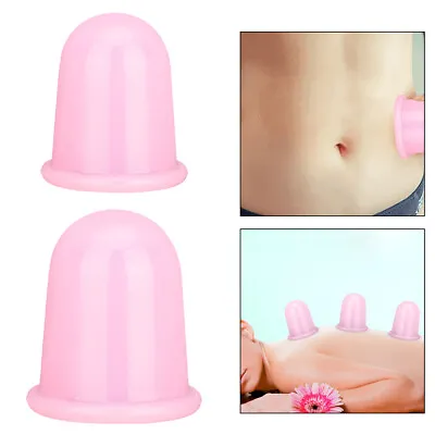 £4.29 • Buy Cupping Massage Vacuum Therapy Body And Facial Cup Anti Cellulite Silicone