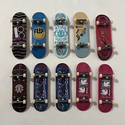 Tech Deck Lot Of 10 Finger Boards Mini Skateboard Toy • $19.99