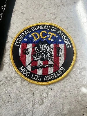 Federal Bureau Of Prisons DCT DISTURBANCE CONTROL TEAM MDC Los Angeles￼ Patch • $54