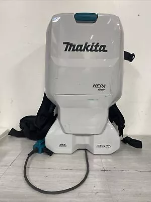 Makita XCV17PG 18V X2 LXT Lightweight Cordless Vacuum Backpack • $269.99