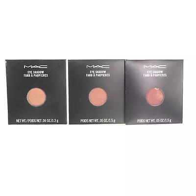 3 MAC Eye Shadow Refill Pro Pan 0.05ozEA IN  ALL THAT GLITTERS+FINJAN+ROYAL REND • $19.99