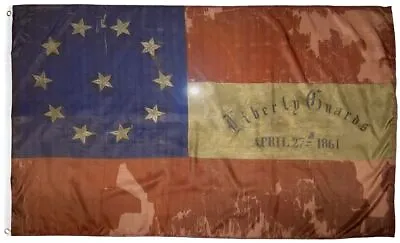 22nd Mississippi Infantry Regiment Liberty Guards 3x5 Flag - Vintage • $12.16