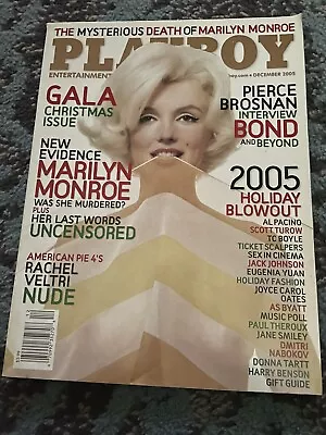 2005 Playboy Magazines By Month (Marilyn Monroe/Paris Hilton/Girls Next Door) • $5.89