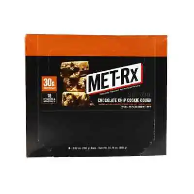 MET-Rx Big 100 Protein Bar Peanut Butter Pretzel 30g Protein 9Ct Meal Replace • $32