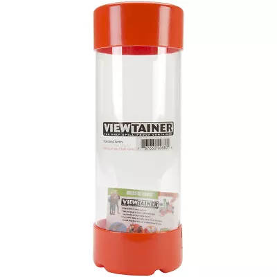 Viewtainer Slit Top Storage Container 2.75 X8  Orange • $12.21