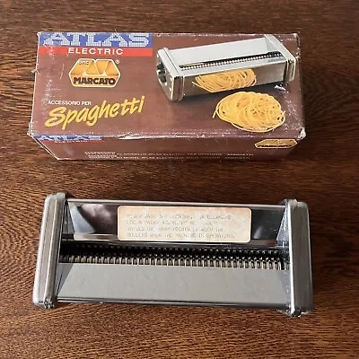 Marcato Atlas Electric Pasta Machine Spaghetti Attachment Accessory • $24.95