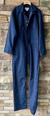 Vintage Big Yank Mens Size 44T Blue Coveralls Work Suit Work Wear • $17.88