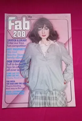 Vintage FAB 208 Magazine 11th February 1978 Starsky Poster Good Condition • £5