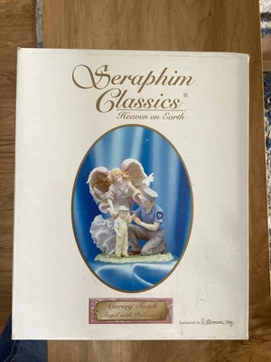 $19.99 • Buy Seraphim Classics Caring Touch Angel W/ Policeman Heaven On Earth #81776 W/Box