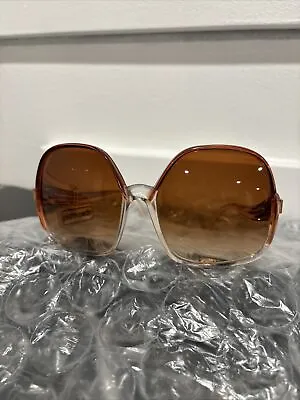 Vintage PIERRE CARDIN Sunglasses Made In France - RARE - New Maroon Color Nos • $190