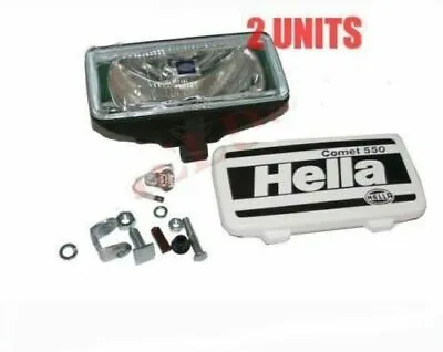 Universal Hella Comet 550 Spot Driving Light With Cover & H3 Bulb 55W 12V ECs • $195.54