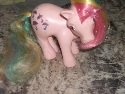 Vintage My Little Pony 1983 - Parasol - G1 Rainbow Hair • $14.99