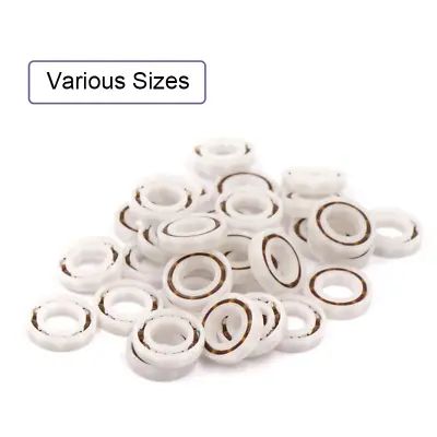 POM Plastic Deep Groove Ball Bearing OPEN/2RS Corrosion Resistance ID 10mm-40mm  • $5.59