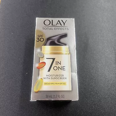 Olay TOTAL EFFECTS 7 In 1 Anti-Aging W/ SPF 30 1.7 Oz Exp. 6/24 NEW • $23.59
