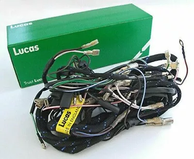 Genuine Lucas Main Wiring Harness Loom Bsa C11g Alternator Coil Ignition Models • $123.51