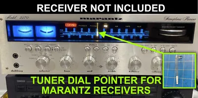 Marantz Receiver Tuner Dial Pointer Needle Indicator Vintage.  NEW By AVA! • $22