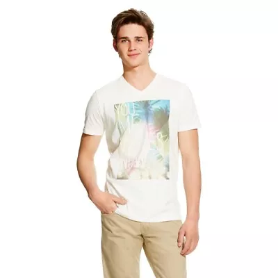 Mossimo Supply Co. Mens You Me Waves Now V Neck T-Shirt • $12.99