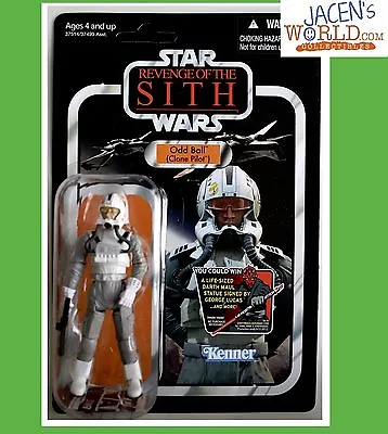 Odd Ball ( Clone Pilot ) Vc97 Action Figure  Star Wars The Vintage Collection • $194.88